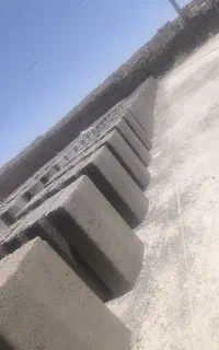 جدول، کفپوش، بتن