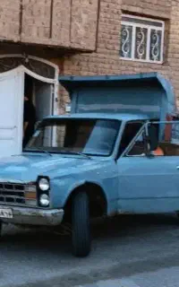 حمل مصالح ساختمانی و نخاله.بار نیسان شبانه روزی