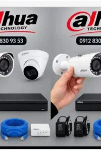 دوربین مداربسته ۵mp با وارم لایت حرفه‌ای* کد52852