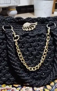 کیف دست بافت