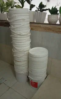 ۲۵ عدد سطل ده کیلویی جای پنیر
