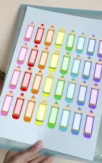 طراحی اتکت برای دفتر کتاب و مداد