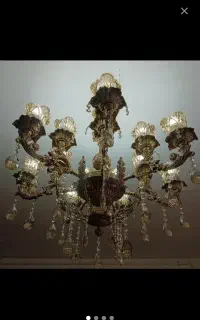 فروش لوستر برنزی