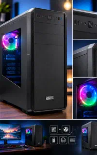 کیس گیمینگ نسل ۸ اقتصادی