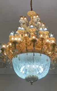 نصب و تعمیرات لوستر(فلزات رنگی خریدارم)