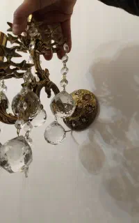 دیوارکوب برنز ۲شعله