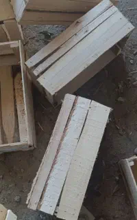 جعبه چوبی انگور