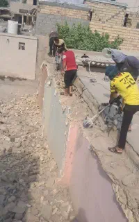کنده کاری وتخریب کاری استا بنای تضمینی باابزارکامل