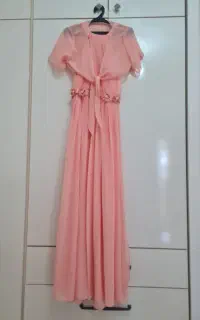 لباس مجلسی گل‌بهی حریر