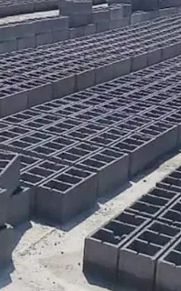 بلوک سیمانی ۲۰×۴۰ . ۱۸×۳۸ و سیمان مازندران نکا