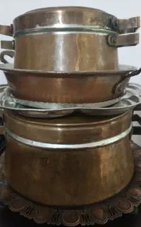 سفید گری ظروف مسی بانازل ترین قیمت