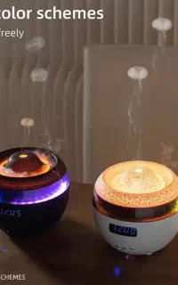 دستگاه بخور سرد حلقه ساز رقص نور RGB