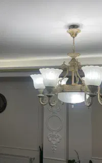 ۲ عدد لوستر ۶ شاخه