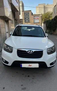 سانتافه سفید 2010 فول کامل موتور3500 بدون رنگ درحد
