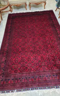 فرش دست بافت کرک افغان بافت