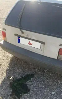 پراید کره ای تصادفی