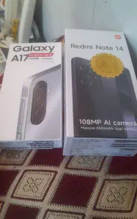 دومدل گوشی a17و redminot14