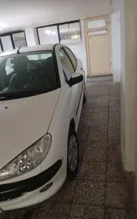 پژو206sdv8بدون رنگ مدل ۸۹