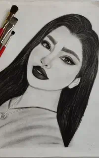 آموزش طراحی چهره و اشیا سیاه قلم