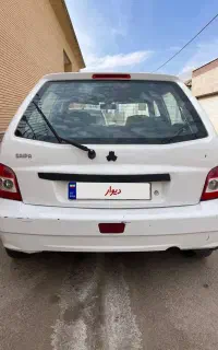 فروش پراید ۱۱۱ مدل ۹۲ دو برگ سند