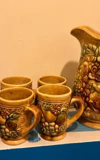 پارچ لیوان قدیمی