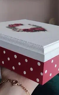 جعبه طرح خالخالی