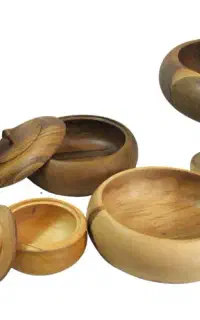 ست ظروف چوبی جلوه چوب