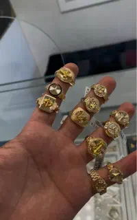 انگشتر طلا مردانه