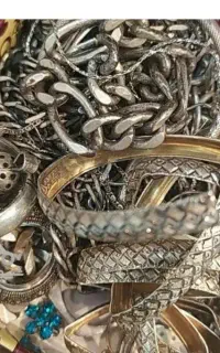 نقره شکسته و کهنه
