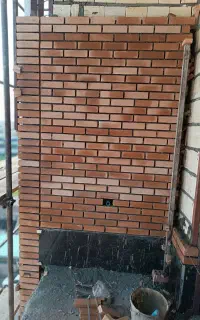 استادکارآجرنمای ساختمان و سوله