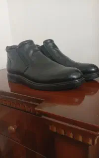 نیم بوت مجلسی چرم اصل