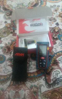 متر لیزری نو بدون استفاده