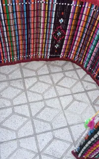 چیت در حد نو حدود ۶و نیم متر