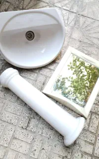 روشویی با اینه