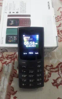 گوشی نوکیا رنگ مشکی خوش دست کاملا نو