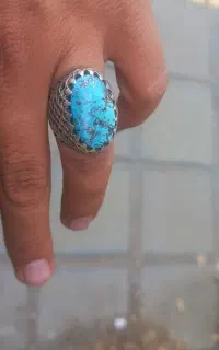 انگشتر دست سازه نقره