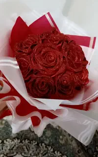 دسته گل ربانی شاینی شیک