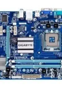 مادر برد DDR3گیگابایتg41 همراه با رم و cpu