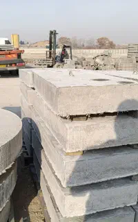 سنگدال پایه فنس قطعات بتنی