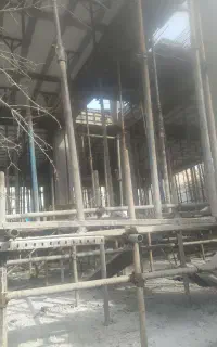 ارماتوربندی سقف ستون فونداسیون و قالب‌بندی پله