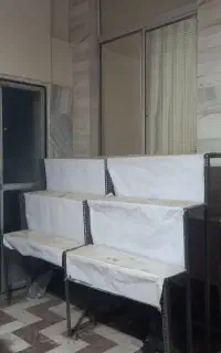 حراج قفسه ی فلزی دارای ۶ کفی و پایه مقاوم