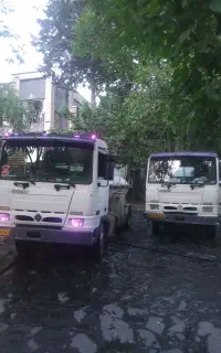 تخلیه چاه کهریزک باقر شهر شورآباد