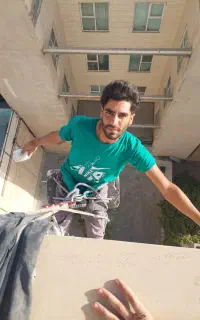 کار نمای ساختمان باتناب بدون داربست