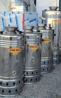 سماور های برند ایران استیل/دوجداره/برقی/گازی/صنعت
