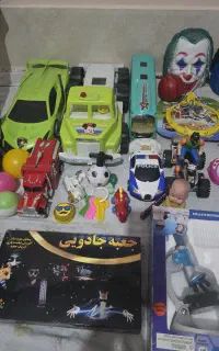تعدادی وسایل بازی