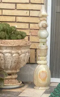 قلیون سنگی مرمر معاوضه هم دارم