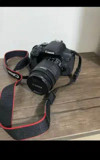 Canon 750d  لنز ۱۸-۵۵