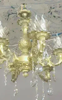 لوستر  جفت. 6 شاخه سالم