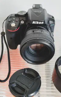نیکون D5300 - لنز 50mm f 1.4 G