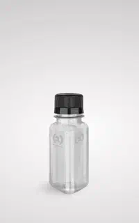 بطری پلاستیکی 75 سی سی طرح سه وجهی اکو